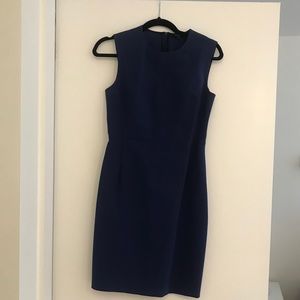 Navy Theory shift dress